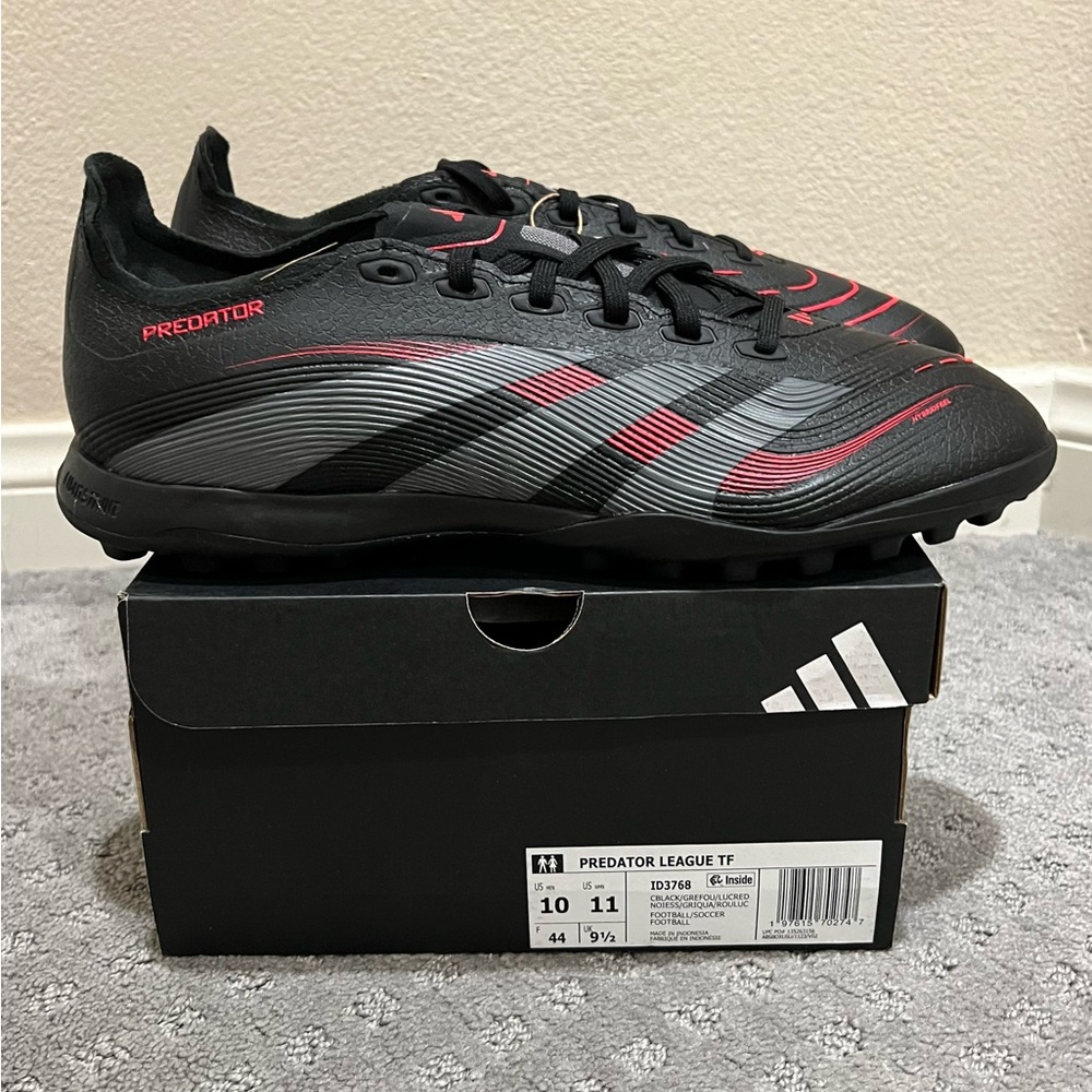 Adidas Predator League TF Men's Size 10 Turf Shoes
